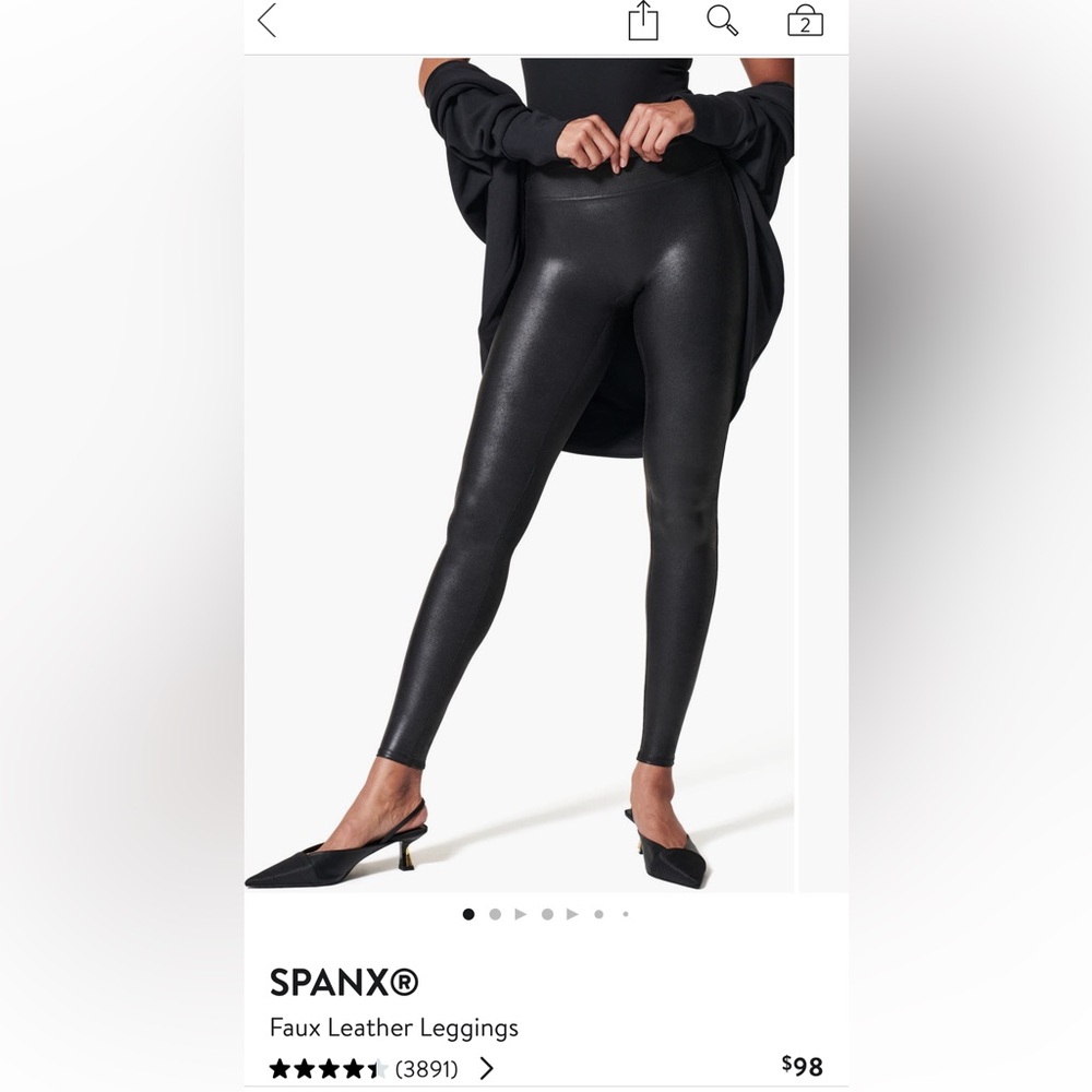 Spanx Faux Leggings